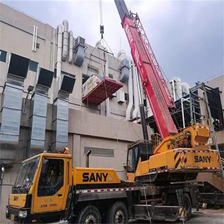 红安租赁大型汽车吊，助力工程项目高效进行